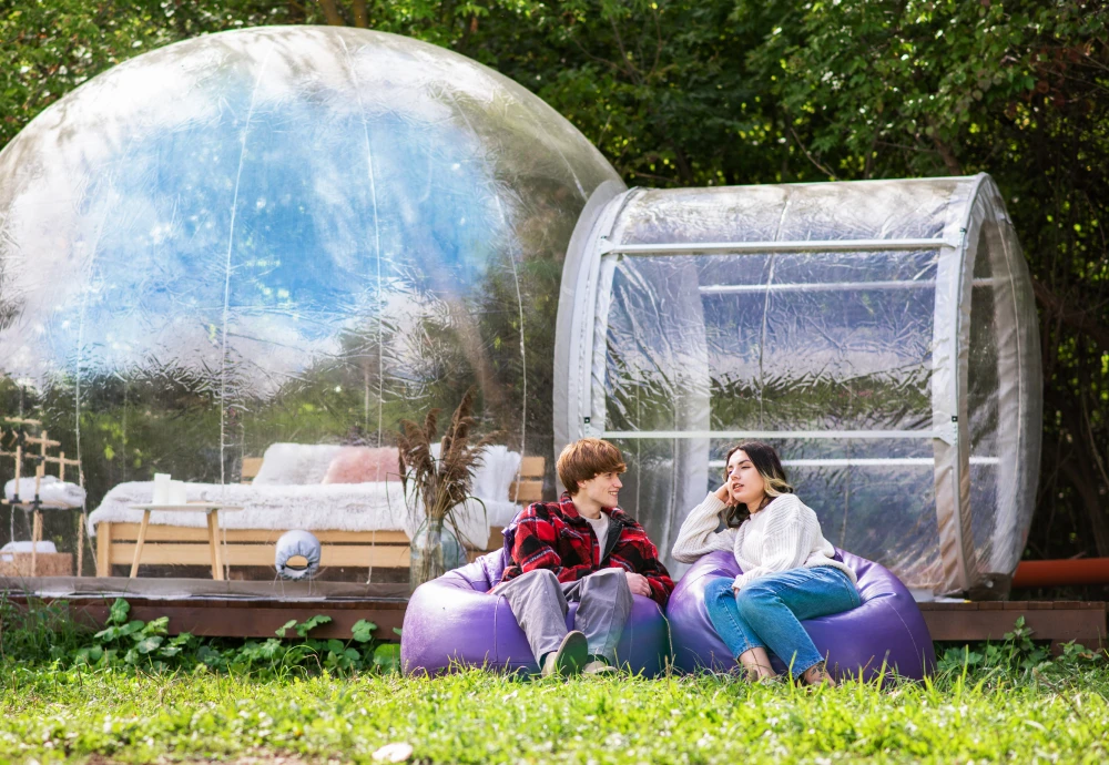 bubble tent camping