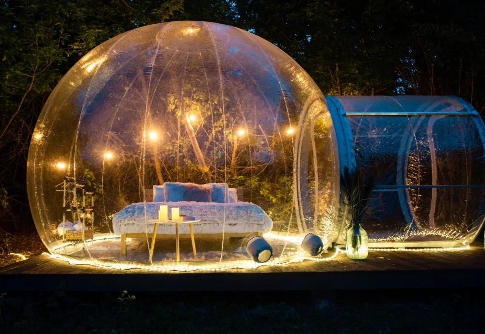 inflatable lawn tent bubble