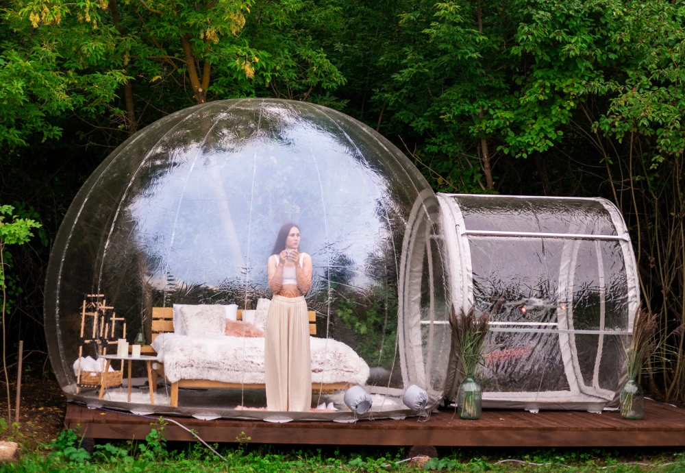 clear tent bubble