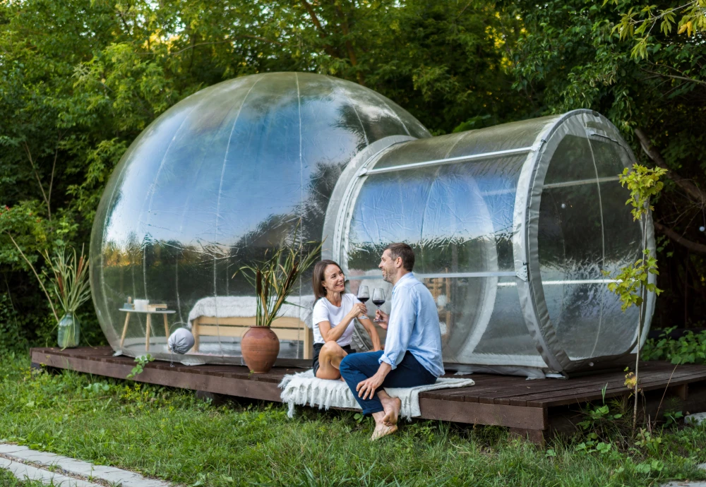 clear tent bubble