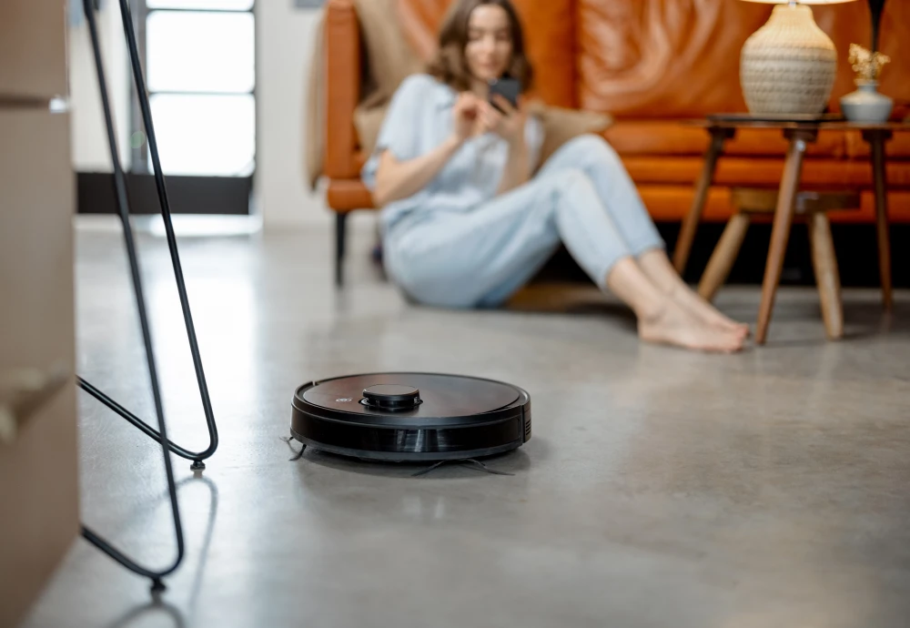 robotic vacuum cleaner with map navigation function