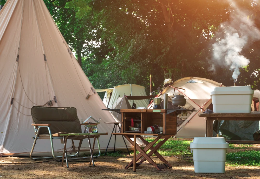 teepee camping